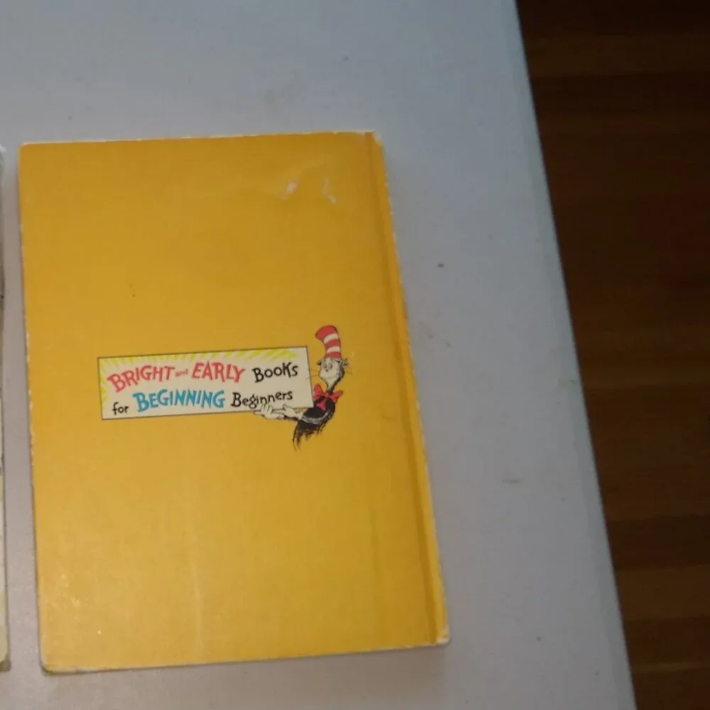 Dr seuss Inside Outside Upside Down + The Ear Book Vintage